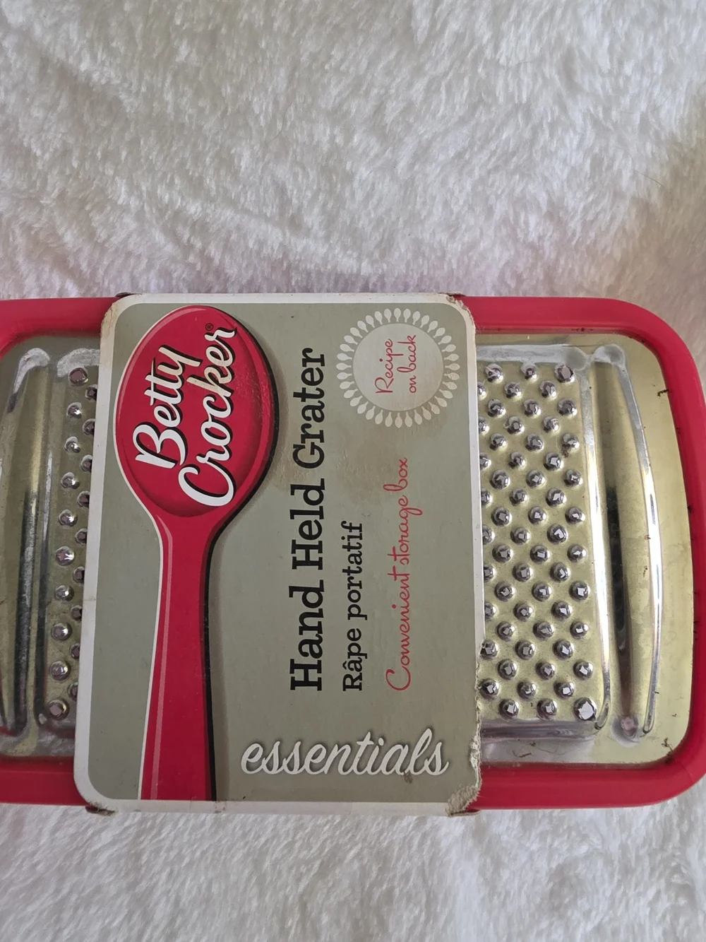 Betty Crocker Hand Held Grater - Bright Pink